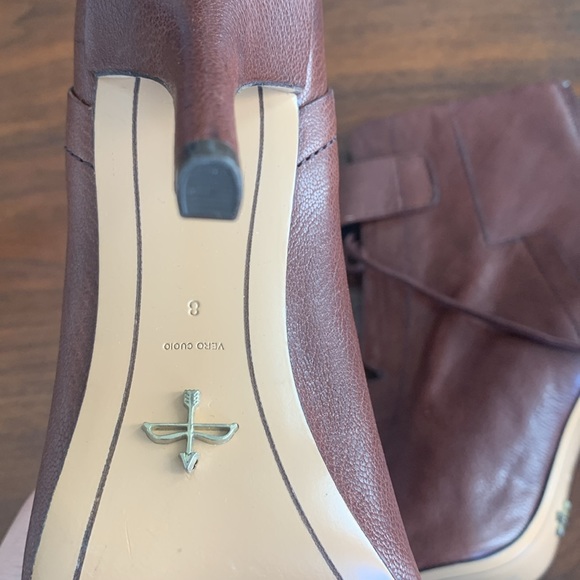 Leather pumps booties boots heels - Picture 2 of 2